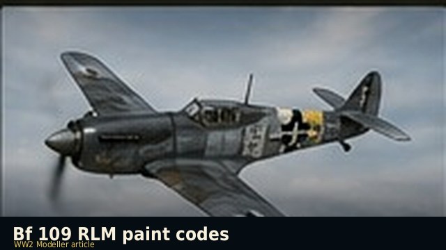 Luftwaffe Colours 1935-1945